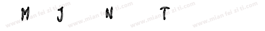 he Moot Jungle Nature Typeface字体转换